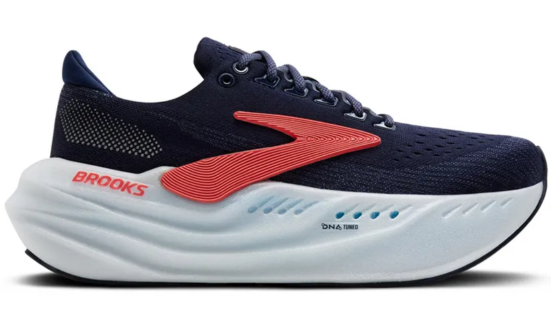 Brooks Women's Glycerin Max Peacoat/Blue Ribbon/Hot Coral