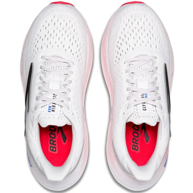 Brooks Women's Glycerin Max White/Black/Diva Pink-5