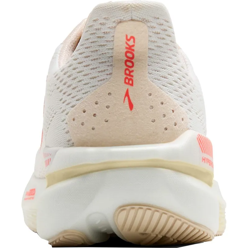 Brooks Women's Hyperion GTS 2 White/Peach/Coral-4