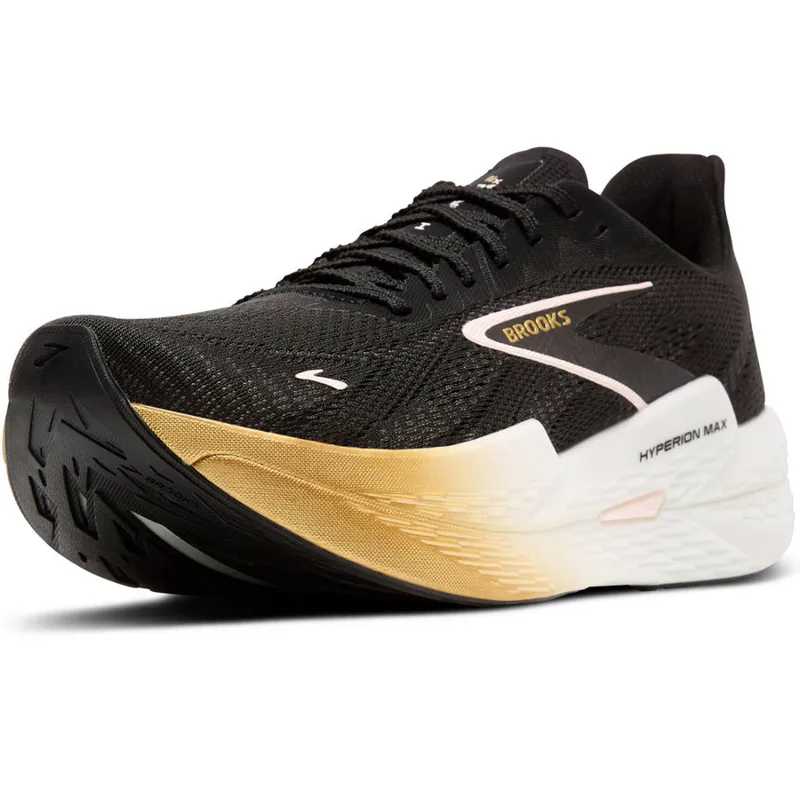 Brooks Women's Hyperion Max 2 Black/Gold/Pink-3