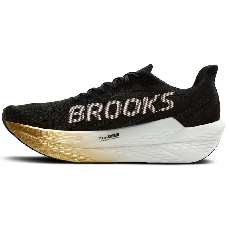Brooks Women's Hyperion Max 2 Black/Gold/Pink-1
