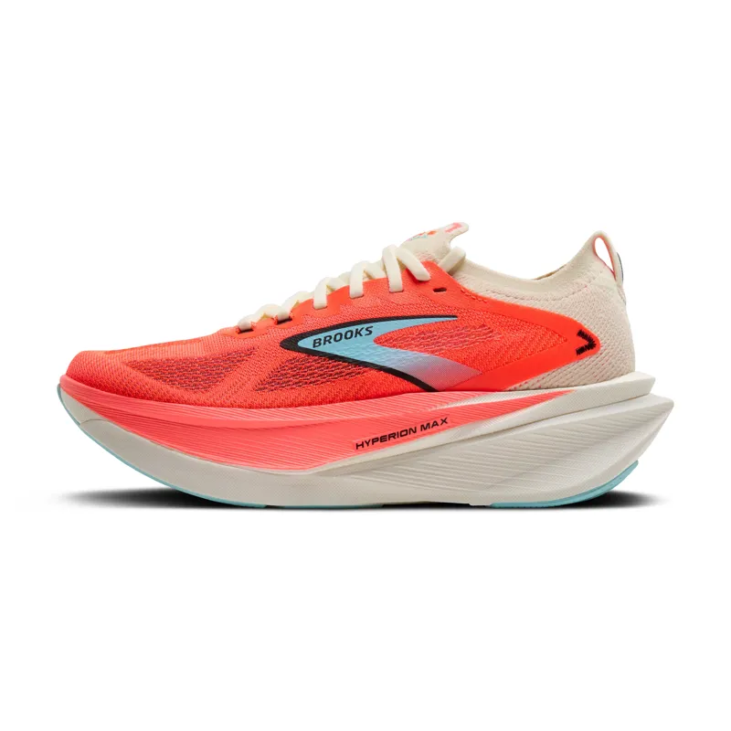 Brooks Women's Hyperion Max 3 Coconut/Fiery Coral/Atomizer-1