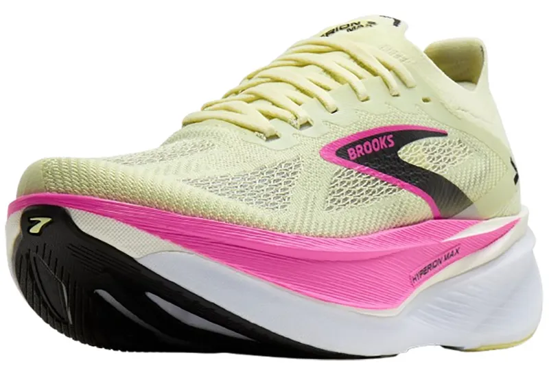Brooks Women's Hyperion Max 3 Luminary/Cyber Pink/Black-4