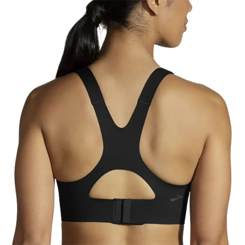 Brooks Women's Racerback 2.0 Sports Bra Black-4