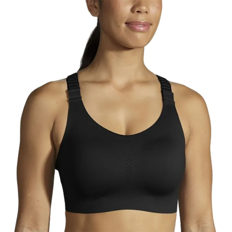 Brooks Women's Racerback 2.0 Sports Bra Black-2