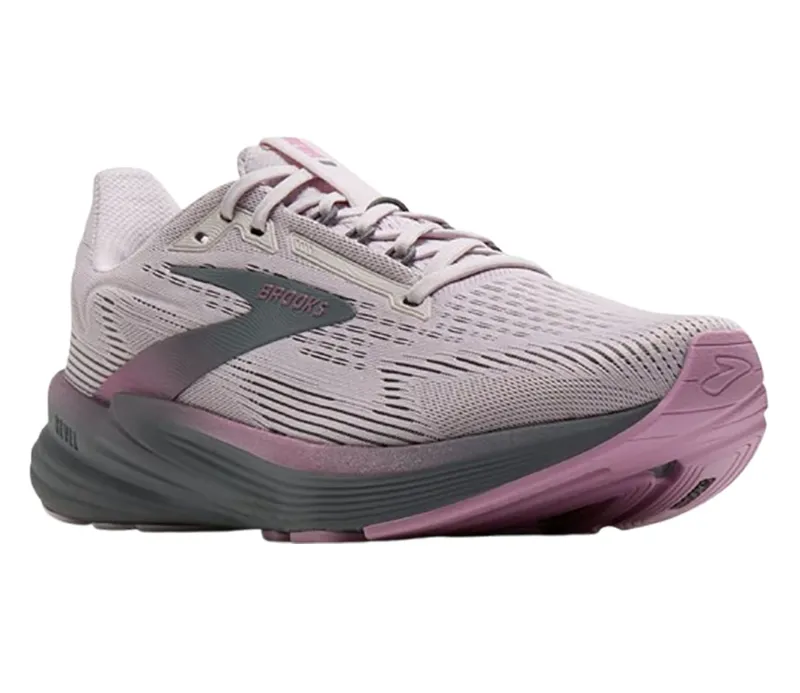Brooks Women's Revel 8 Wide Mauve/Ebony/Pink-2