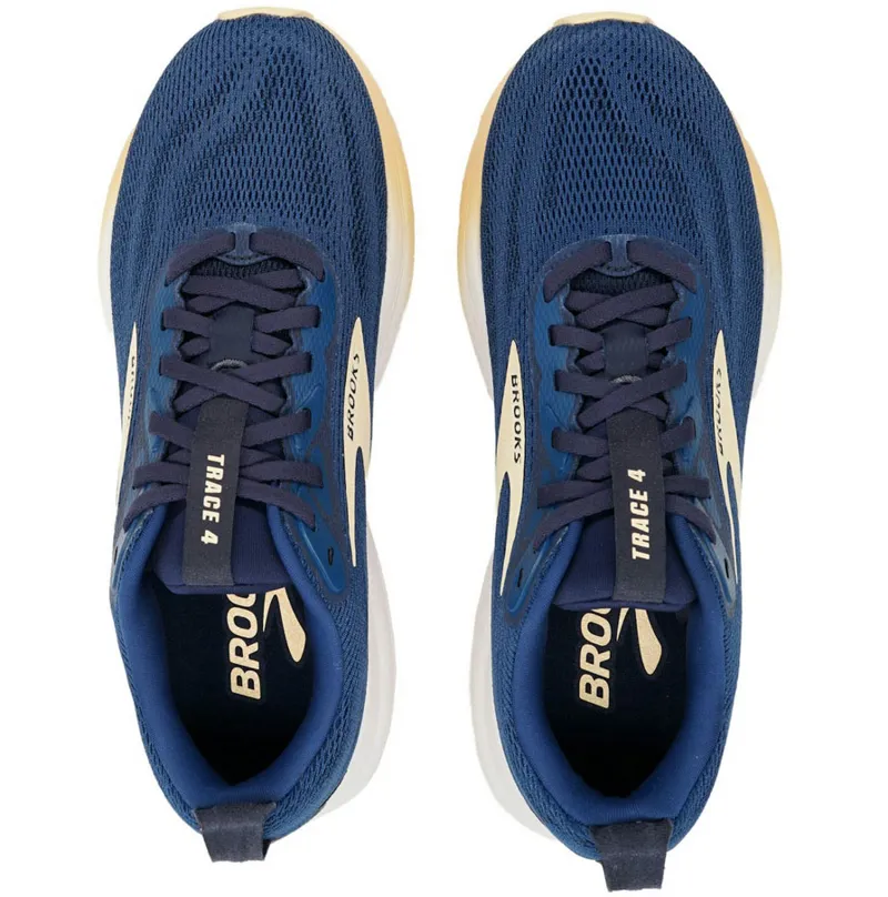 Brooks Women's Trace 4 Navy/Apricot/Peacoat-5