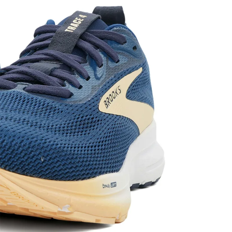 Brooks Women's Trace 4 Navy/Apricot/Peacoat-3