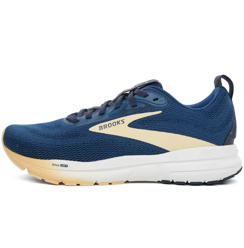 Brooks Women's Trace 4 Navy/Apricot/Peacoat-1