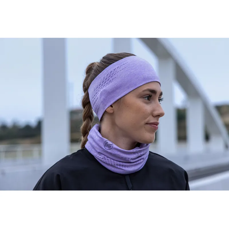 Buff  Reflective DryFlx Neckwear Solid Iris-9
