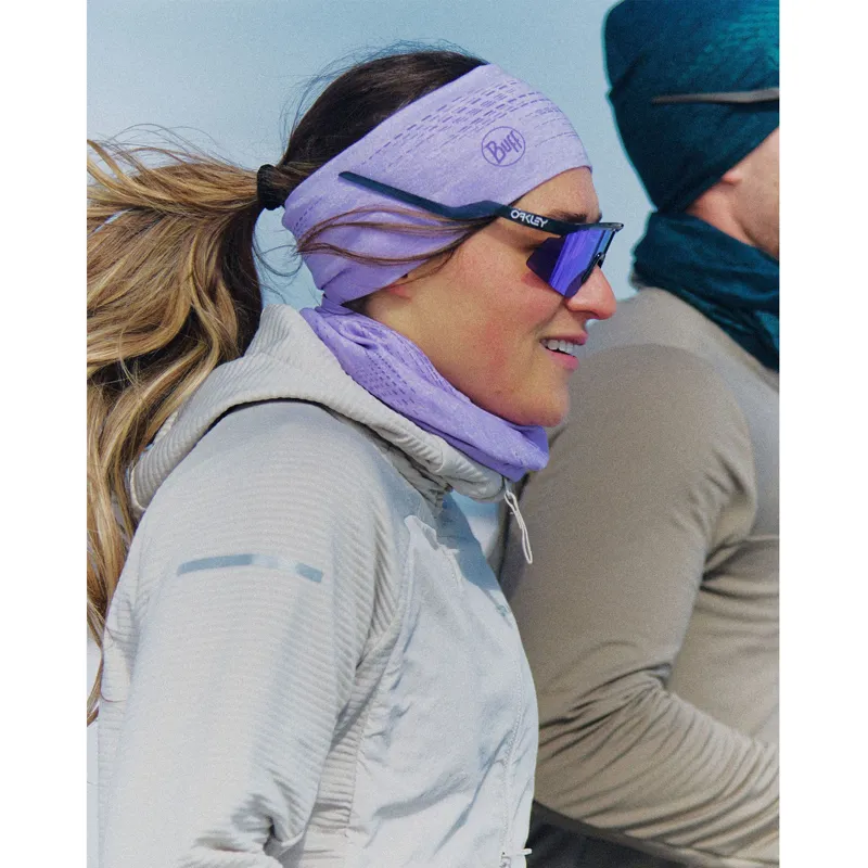 Buff  Reflective DryFlx Neckwear Solid Iris-8