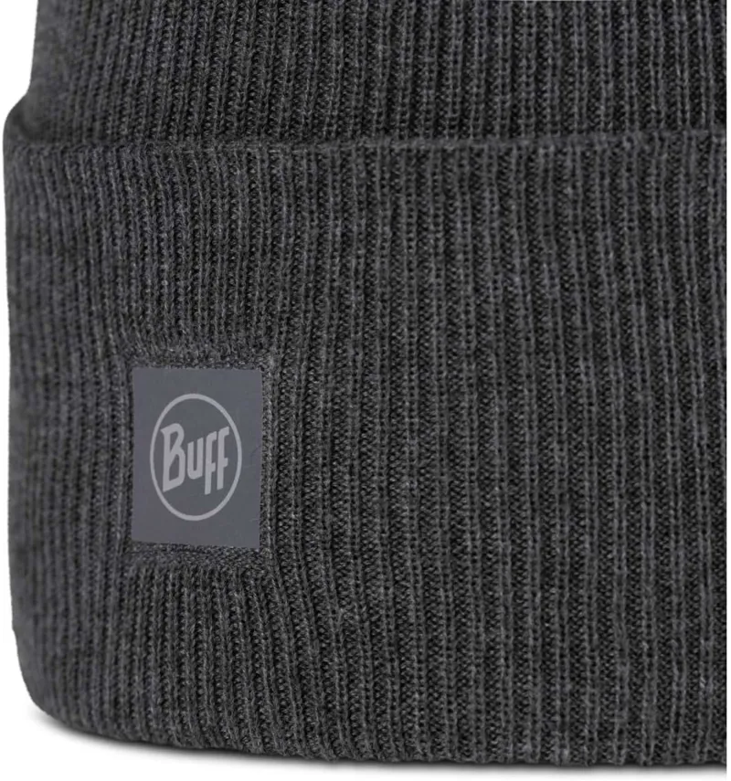 Buff CrossKnit Beanie Grey Heather-1