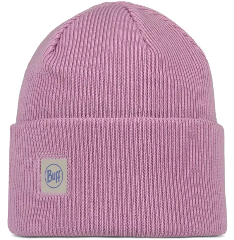 Buff CrossKnit Beanie Solid Camelia