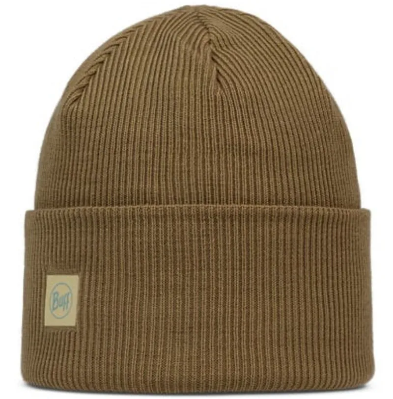 Buff CrossKnit Beanie Solid Gingko