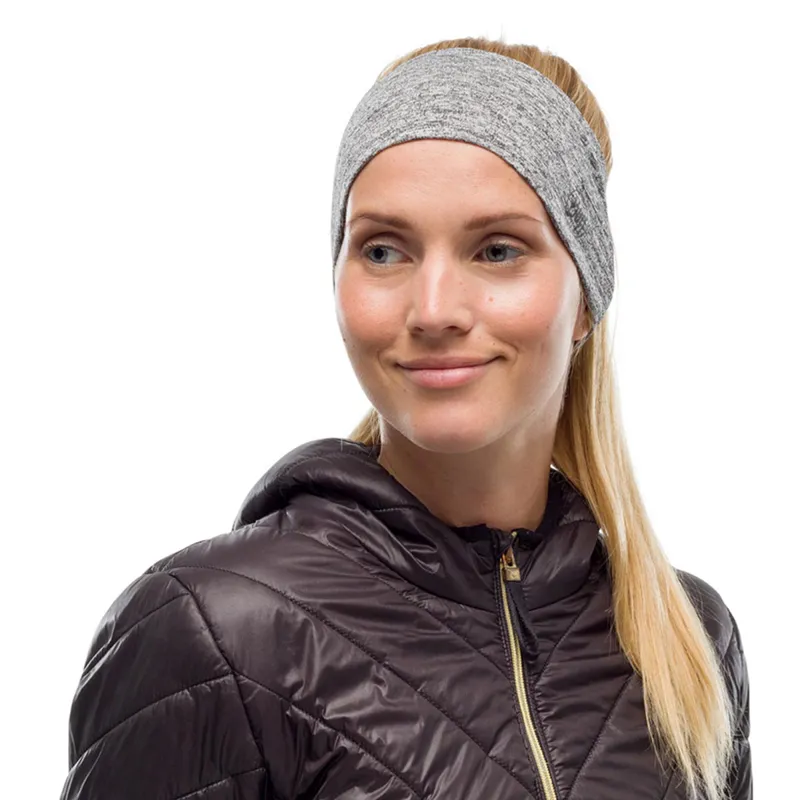 Buff DryFlx Headband Solid Light Grey-2