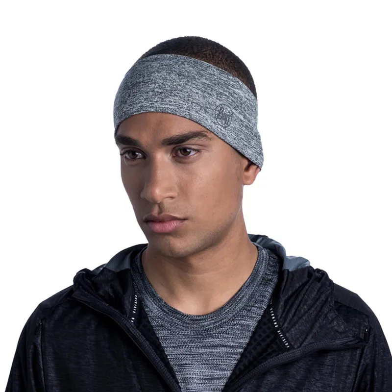 Buff DryFlx Headband Solid Light Grey-3