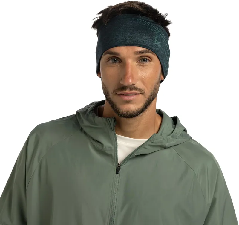 Buff DryFlx Headband Solid Teal-1
