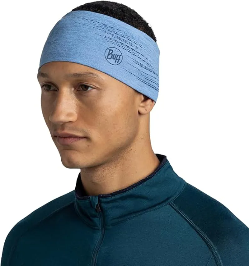 Buff DryFlx Headband Solid Washed Blue-2