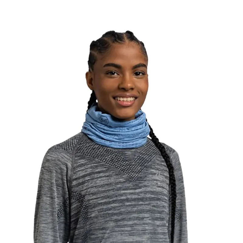 Buff Dryflx Neckwear Solid Washed Blue-2