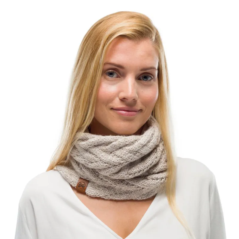 Buff Knitted and Polar Neck Warmer Caryn Cru-2