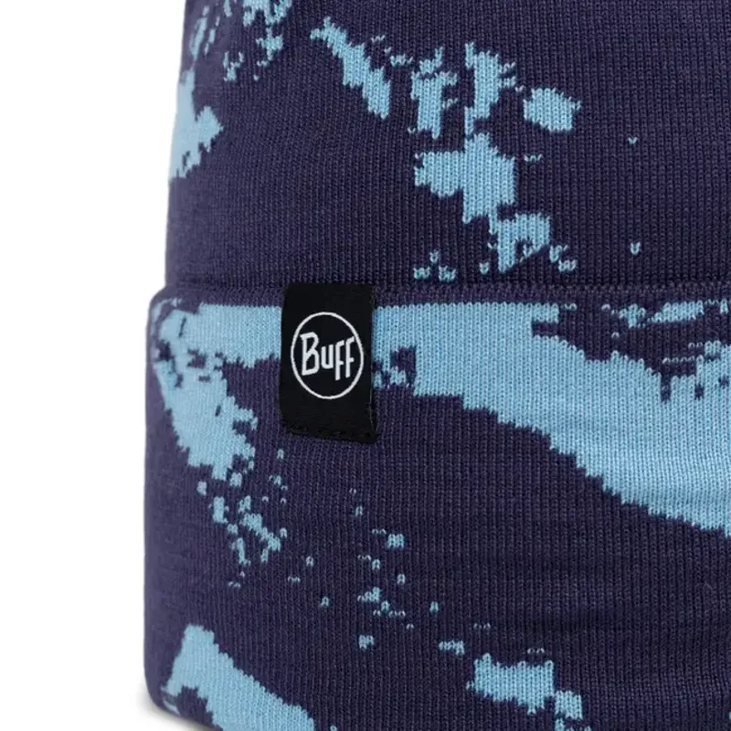 Buff Knitted Beanie Erlan Midnight Navy-1