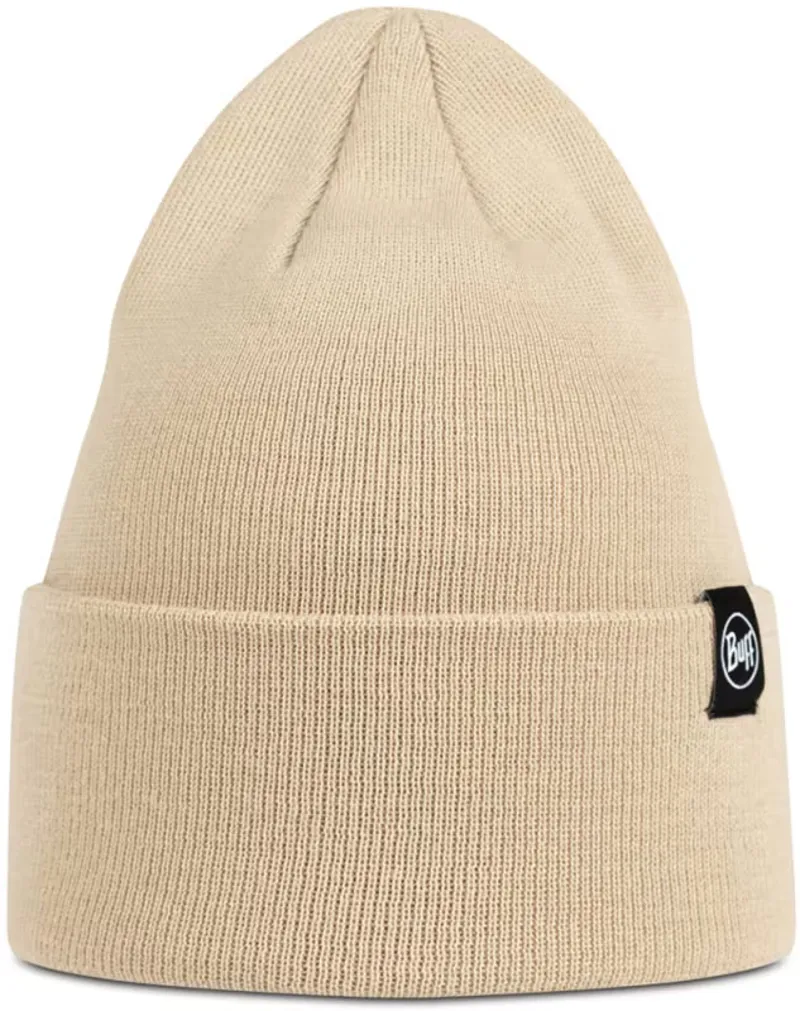 Buff Knitted Beanie Lilon Biscotti