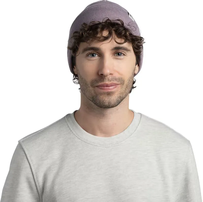 Buff Knitted Beanie Lilon Lilac Ice-2