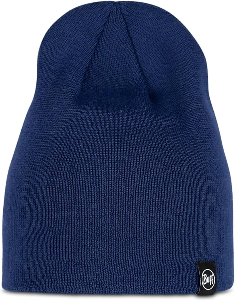 Buff Knitted Beanie Lilon Long Midnight