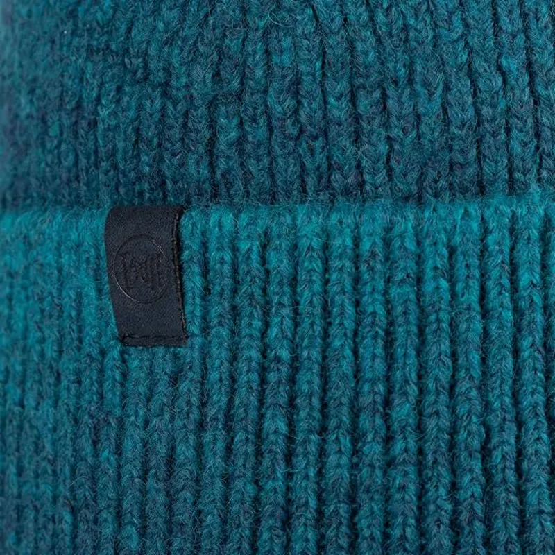 Buff Knitted Beanie Marin Blue Ink-1