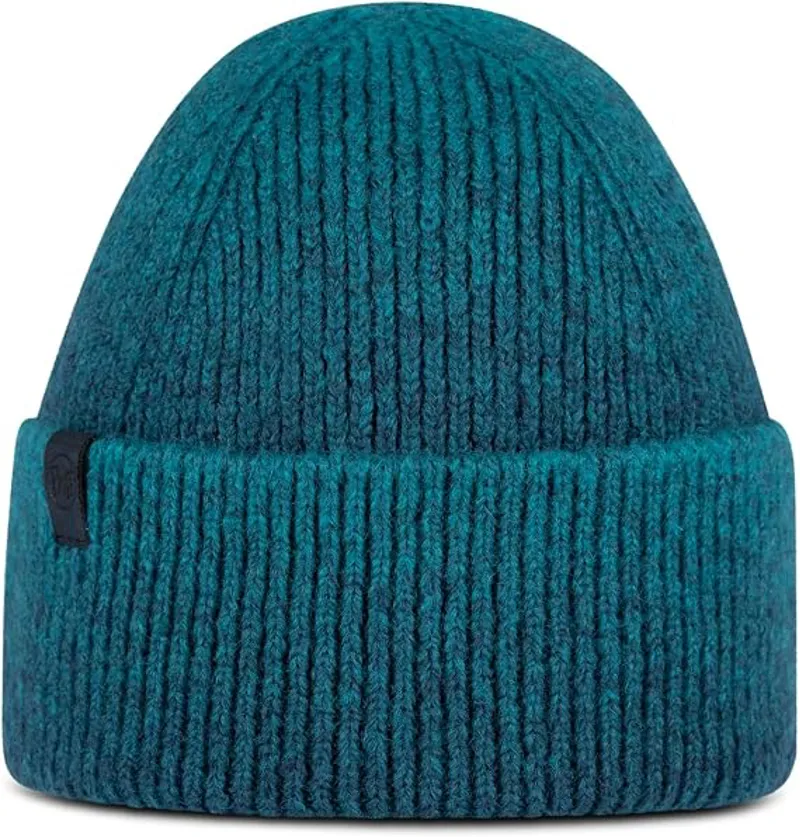 Buff Knitted Beanie Marin Blue Ink