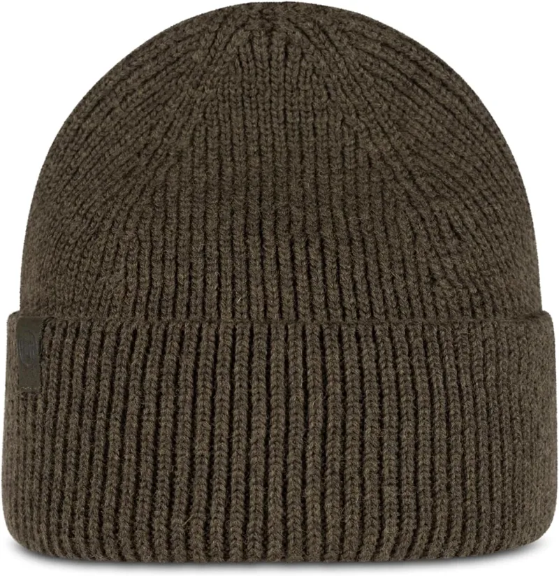 Buff Knitted Beanie Merix Bark