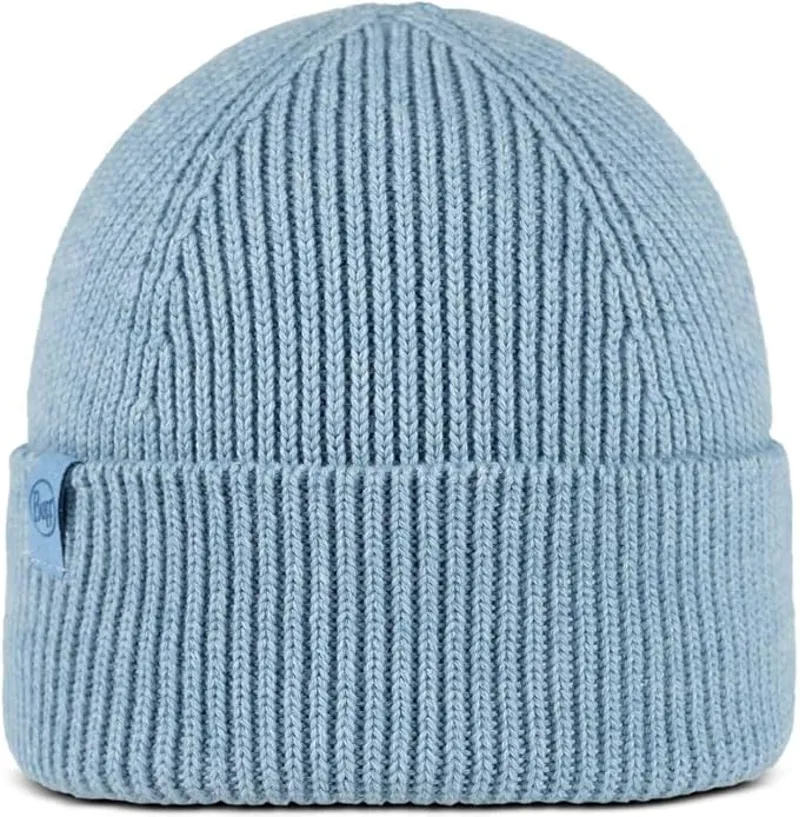 Buff Knitted Beanie Merix Lake Blue