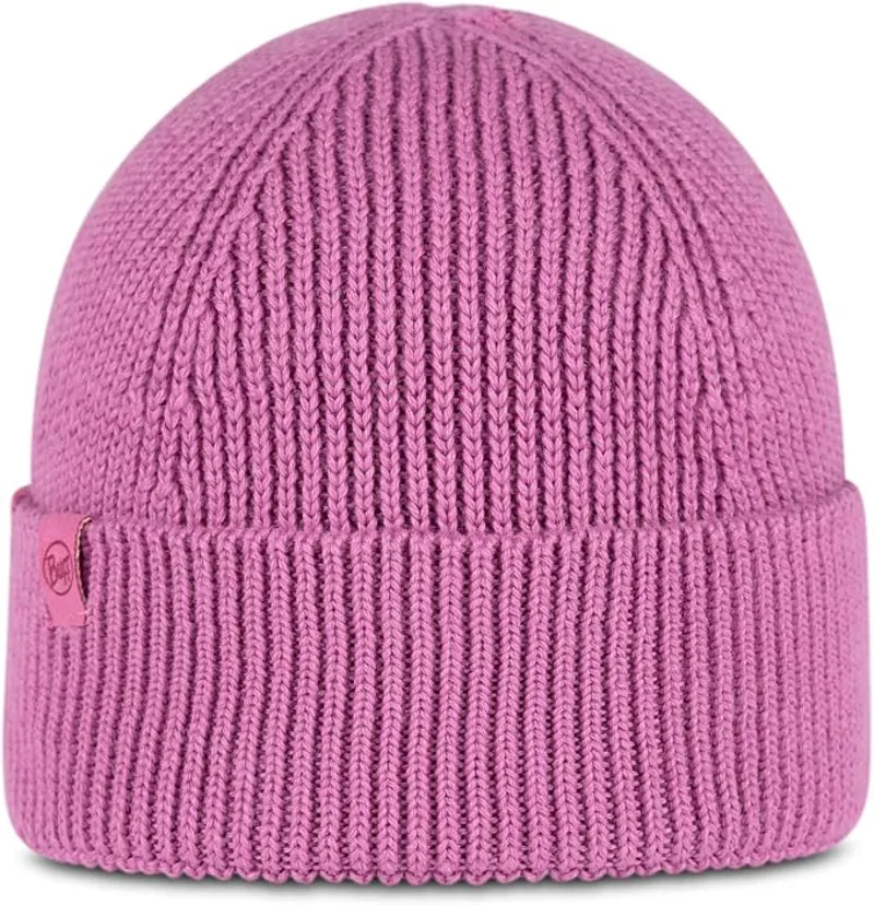 Buff Knitted Beanie Merix Orchid