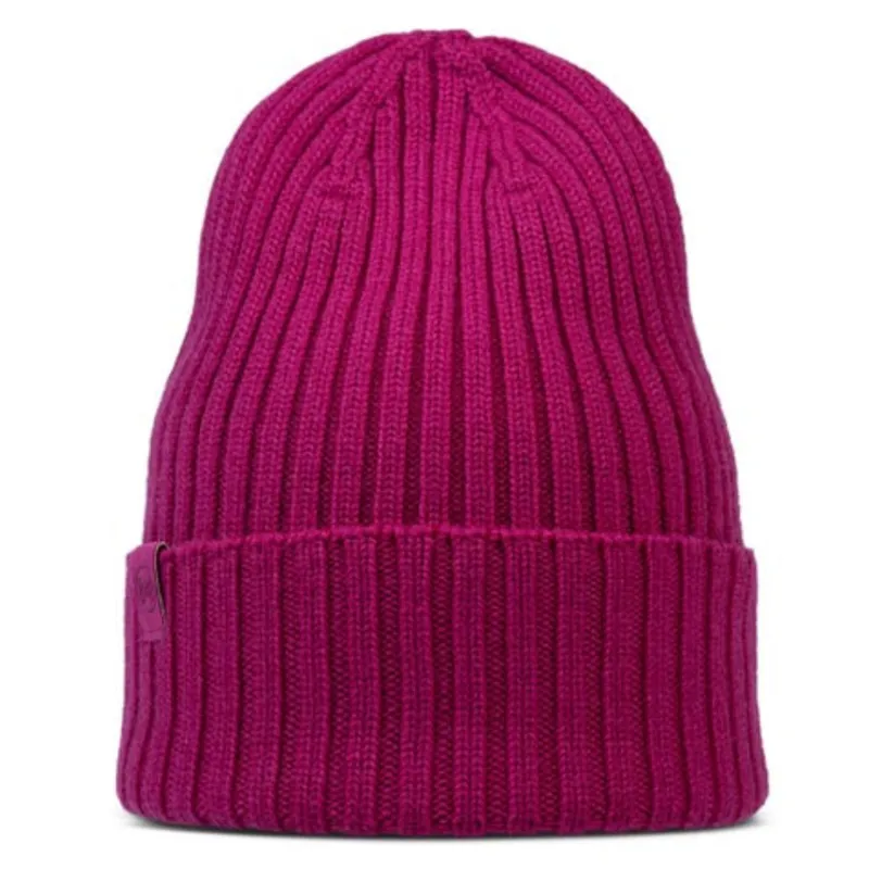 Buff Knitted Beanie Norval Orchid
