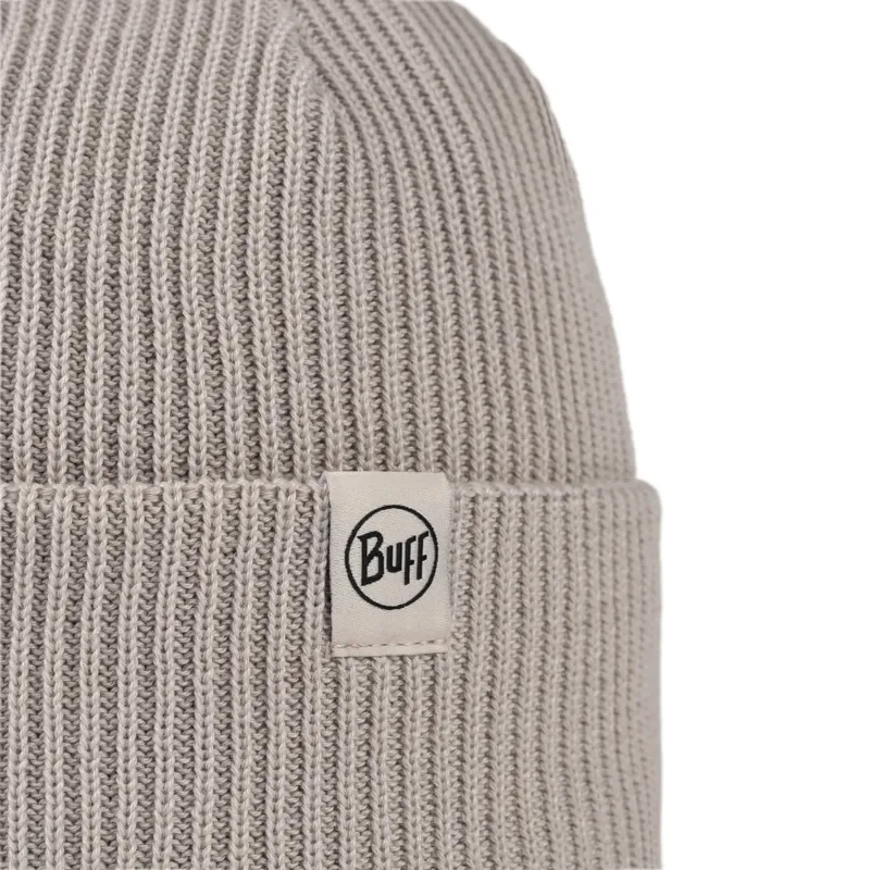 Buff Knitted Beanie Renvi Birch Grey-1