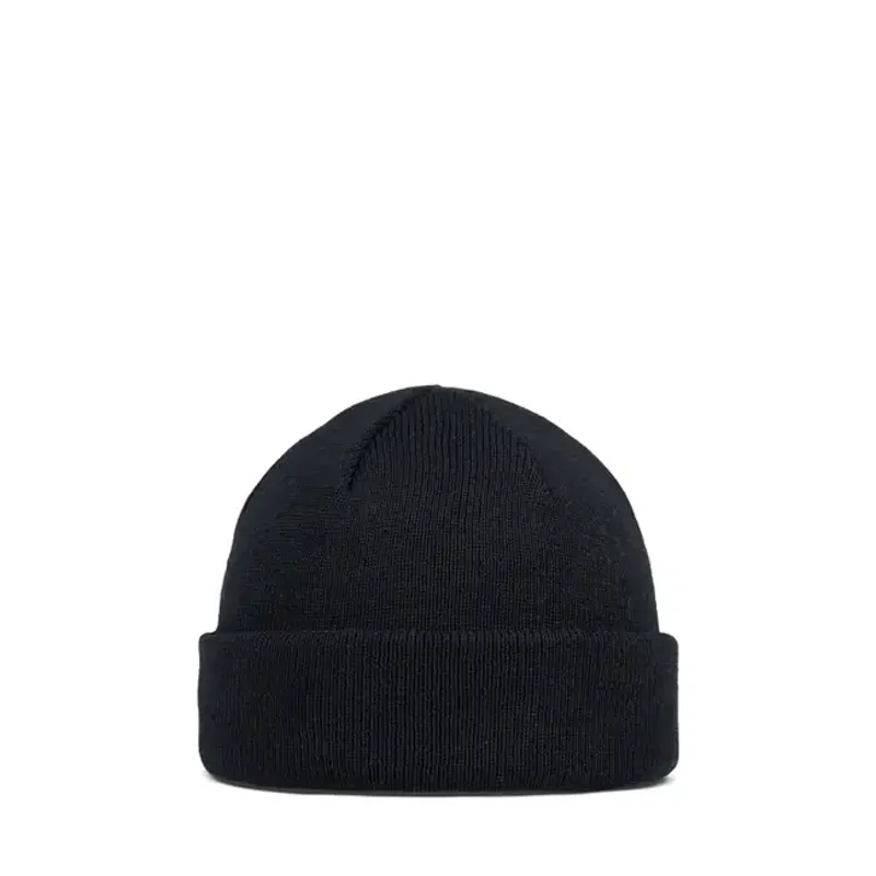 Buff Knitted Beanie Lilon Fisherman Black