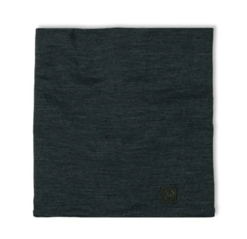 Buff Merino Heavyweight Neck Warmer Solid Forest-1