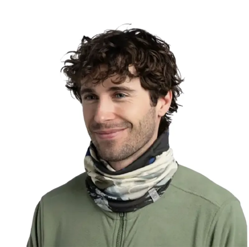 Buff Merino Heavyweight Prints Neckwear Prints Onlar Blue-4