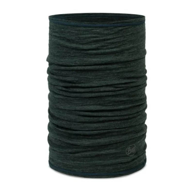 Buff Merino Lightweight Neckwear Multistripe Forest