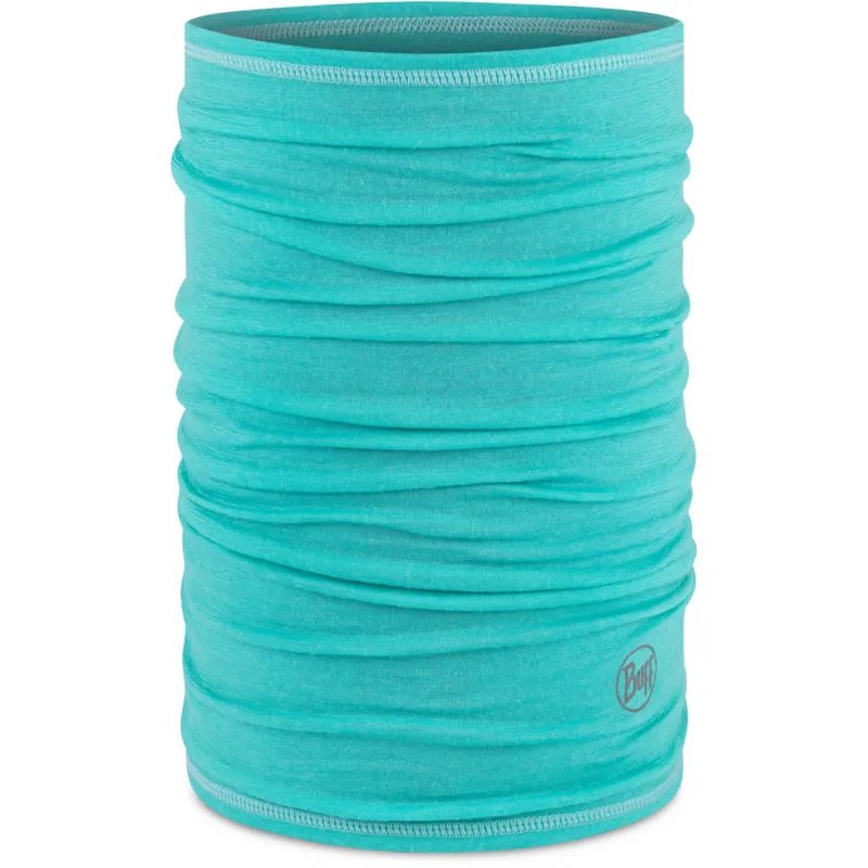 Buff Merino Lightweight Neckwear Solid Sea Green