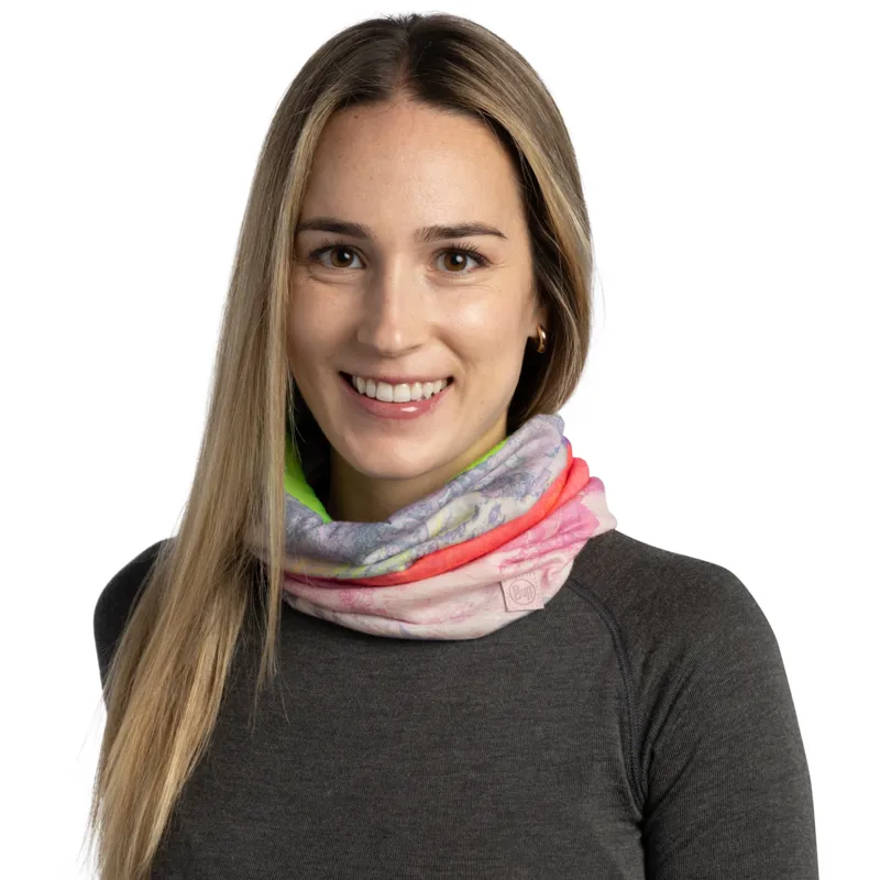 Buff Merino Lightweight Prints Neckwear Arci Lilac Ice-2