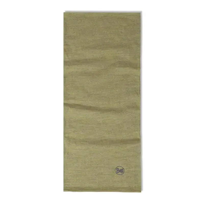 Buff Merino Midweight Neckwear Melange Gingko-1