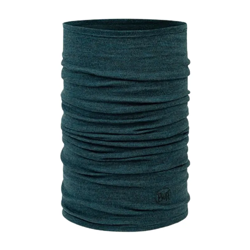 Buff Merino Midweight Neckwear Melange Tourmaline