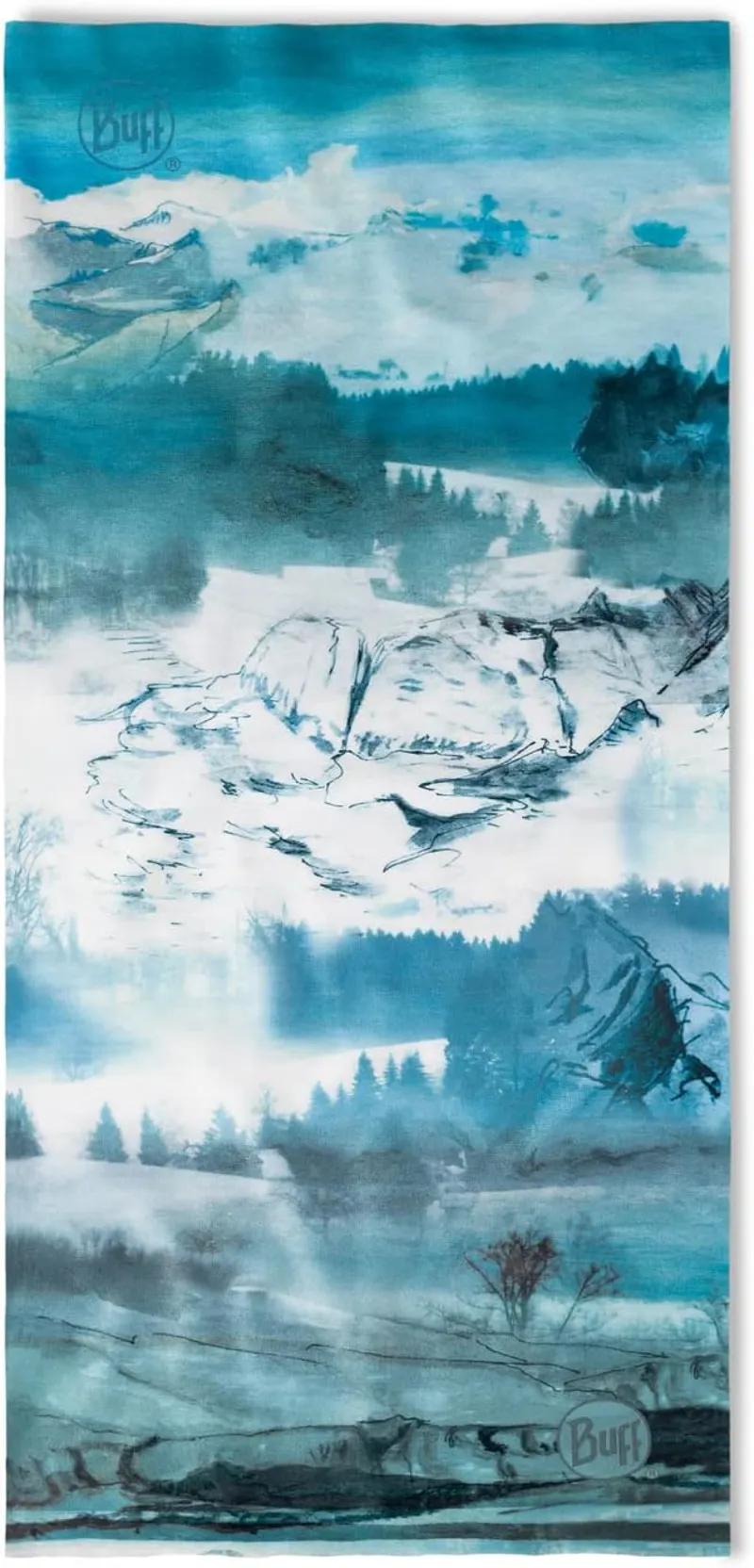 Buff Original EcoStretch Neckwear Dusty Blue Sevsi-1