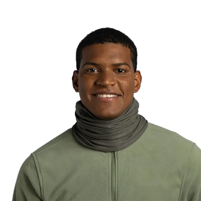 Buff Original EcoStretch Neckwear Solid Beetle Green-2