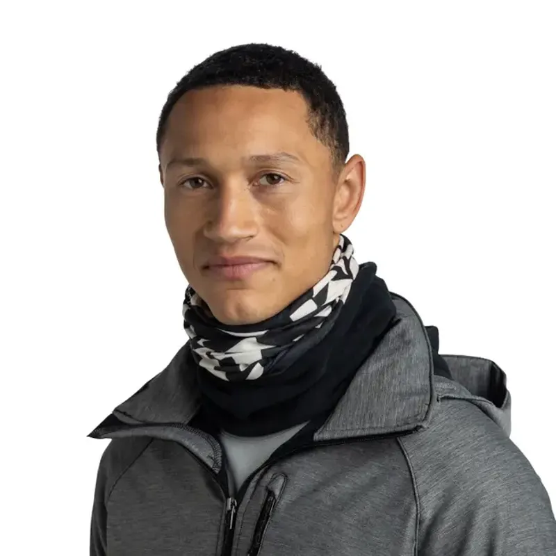 Buff Polar Multifunctional Neckwear Skar Black-2