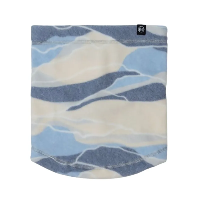 Buff Polar Prints Neck Warmer Aguar Blue-1