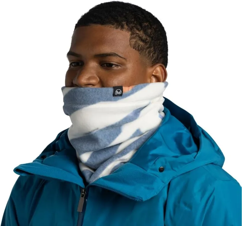 Buff Polar Prints Neck Warmer Logel Navy-3