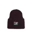 Buff Knitted Beanie Rutger Pow Shadow Purple Purple