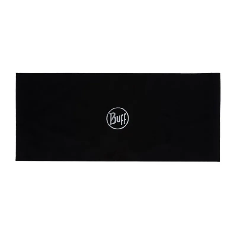 Buff Tech Fleece Headband Solid Black-1